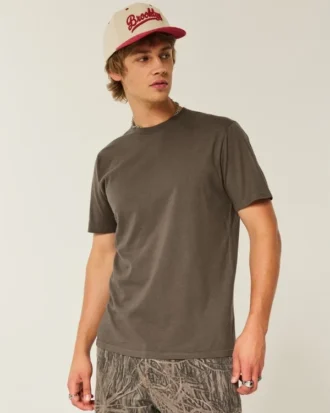 Crew-T-Shirt in klassischer Passform