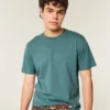 Crew-T-Shirt in klassischer Passform Crew-T-Shirt in klassischer Passform