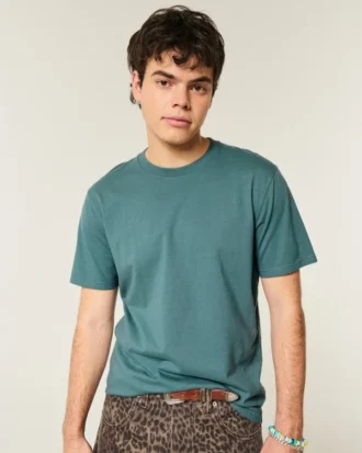 Crew-T-Shirt in klassischer Passform