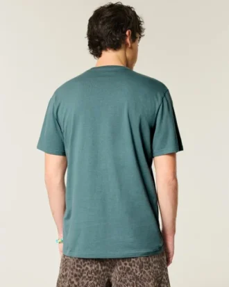Crew-T-Shirt in klassischer Passform