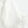 Crinkle Shine Flyaway Babydoll Top