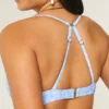 Curvy-Bikini-Oberteil mit Bügel und tiefem Ausschnitt