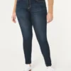 Curvy High-Rise Dark Wash Jean-Leggings Curvy High-Rise Dark Wash Jean-Leggings