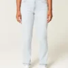 Curvy High-Rise Light Wash Straight Jeans Curvy High-Rise Light Wash Straight Jeans