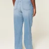 Curvy High-Rise Ripped Medium Wash Dad Jeans Curvy High-Rise Ripped Medium Wash Dad Jeans