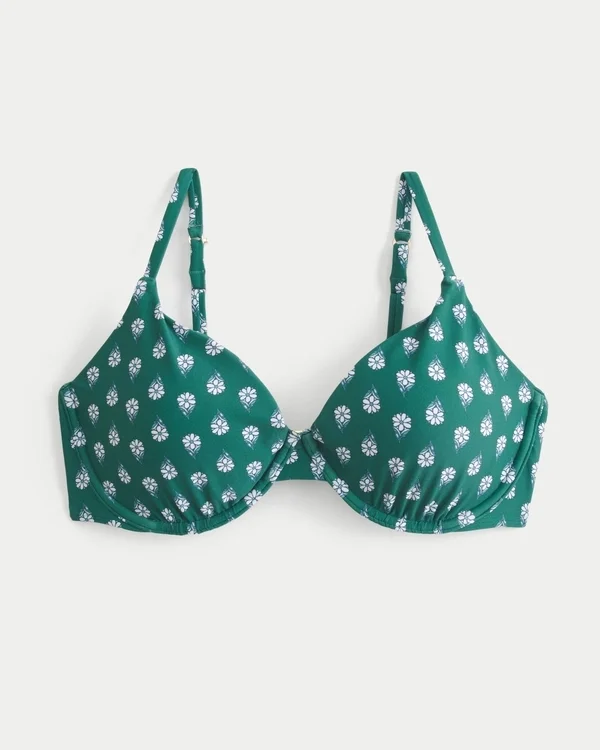 Curvy Plunge Bikini-Oberteil mit Bügel Curvy Plunge Bikini-Oberteil mit Bügel