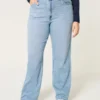 Curvy Ultra High-Rise Medium Wash Dad Jeans