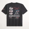 Dale Earnhardt NASCAR Grafik-T-Shirt & Flanell-Schlafanzughose im Set Dale Earnhardt NASCAR Grafik-T-Shirt & Flanell-Schlafanzughose im Set