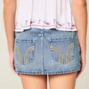 Denim-Micro-Minirock Denim-Micro-Minirock
