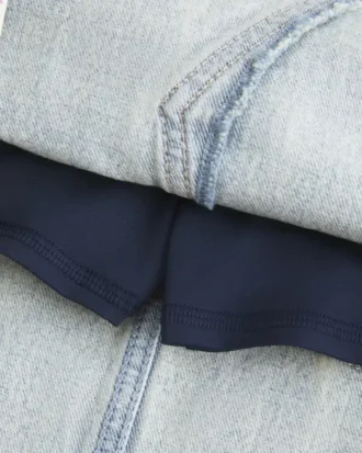 Denim-Minirock