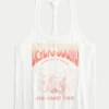 Desert Sound Graphic Braided Racerback Tank Desert Sound Graphic Braided Racerback Tank