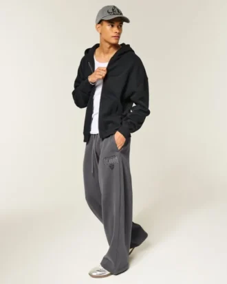 Dodge Demon Graphic Super Baggy Sweatpants
