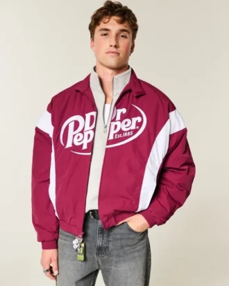 Dr Pepper Grafik-Rennjacke