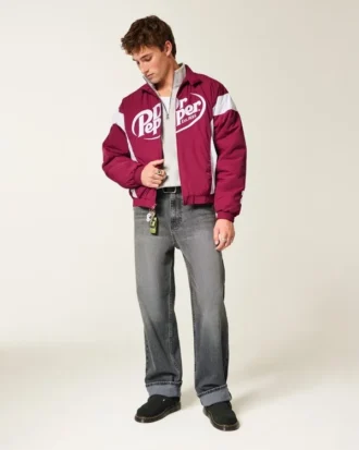 Dr Pepper Grafik-Rennjacke