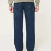 Dunkel gewaschene, lockere Jeans Dunkel gewaschene, lockere Jeans