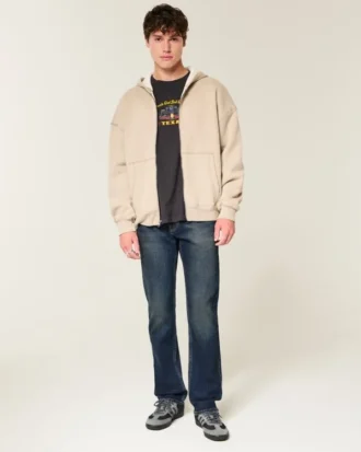 Dunkelblaue Slim-Fit-Jeans