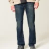 Dunkelblaue Slim-Fit-Jeans Dunkelblaue Slim-Fit-Jeans