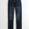 Dunkelblaue Slim-Fit-Jeans Dunkelblaue Slim-Fit-Jeans