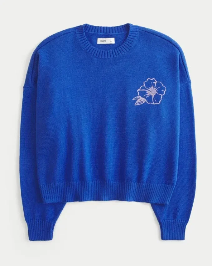 Easy Maldives Graphic Crew Sweater Easy Maldives Graphic Crew Sweater