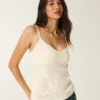 Easy Needlepoint-Style Halter Babydoll Cami Easy Needlepoint-Style Halter Babydoll Cami