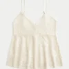 Easy Needlepoint-Style Halter Babydoll Cami Easy Needlepoint-Style Halter Babydoll Cami