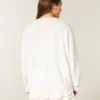 Easy Union Jack Graphic Crew Sweater Easy Union Jack Graphic Crew Sweater