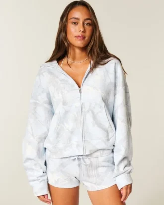 Einfach zu verschließender Camouflage-Hoodie