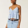 Einfache Bluse mit Stufen