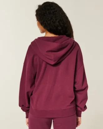 Einfachster Hoodie mit Reißverschluss