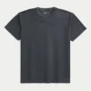 Entspanntes gewaschenes Crew-T-Shirt Entspanntes gewaschenes Crew-T-Shirt