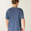Entspanntes gewaschenes Crew-T-Shirt Entspanntes gewaschenes Crew-T-Shirt