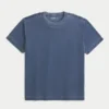Entspanntes gewaschenes Crew-T-Shirt Entspanntes gewaschenes Crew-T-Shirt