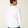 Entspanntes Langarm-T-Shirt aus Baumwolle Entspanntes Langarm-T-Shirt aus Baumwolle