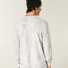 Entspanntes Langarm-Thermo-Camo-T-Shirt Entspanntes Langarm-Thermo-Camo-T-Shirt