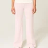 Faltbund-Strickhose mit ausgestelltem Bein Faltbund-Strickhose mit ausgestelltem Bein