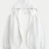 Faux Fur-Lined No-Close Fleece Cardigan Faux Fur-Lined No-Close Fleece Cardigan