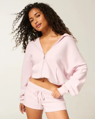 Fleece-Mini-Shorts