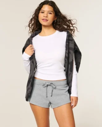 Fleece-Mini-Shorts
