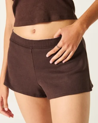 Fleece-Mini-Shorts