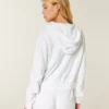 Frottee-Hoodie mit Reißverschluss Frottee-Hoodie mit Reißverschluss