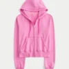 Frottee-Hoodie mit Reißverschluss Frottee-Hoodie mit Reißverschluss