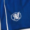 Fußballshorts aus Strick mit Logo, mittellang Fußballshorts aus Strick mit Logo, mittellang