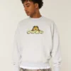 Garfield Graphic Crew Sweatshirt