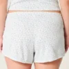 Gemütlicher Pointelle-Bow-Shortie Gemütlicher Pointelle-Bow-Shortie