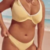 Gerippte Bikinihose