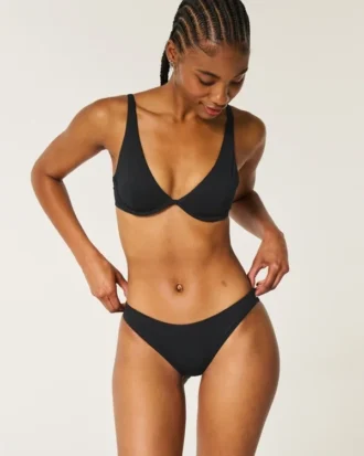 Gerippte Bikinihose