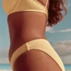 Gerippte Bikinihose