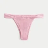 Gesmoktes Cheekiest-Bikiniunterteil mit hohem Beinausschnitt