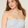 Gestaffeltes Babydoll-Oberteil mit Neckholder Gestaffeltes Babydoll-Oberteil mit Neckholder