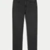 Gewaschene schwarze Athletic Skinny Jeans Gewaschene schwarze Athletic Skinny Jeans